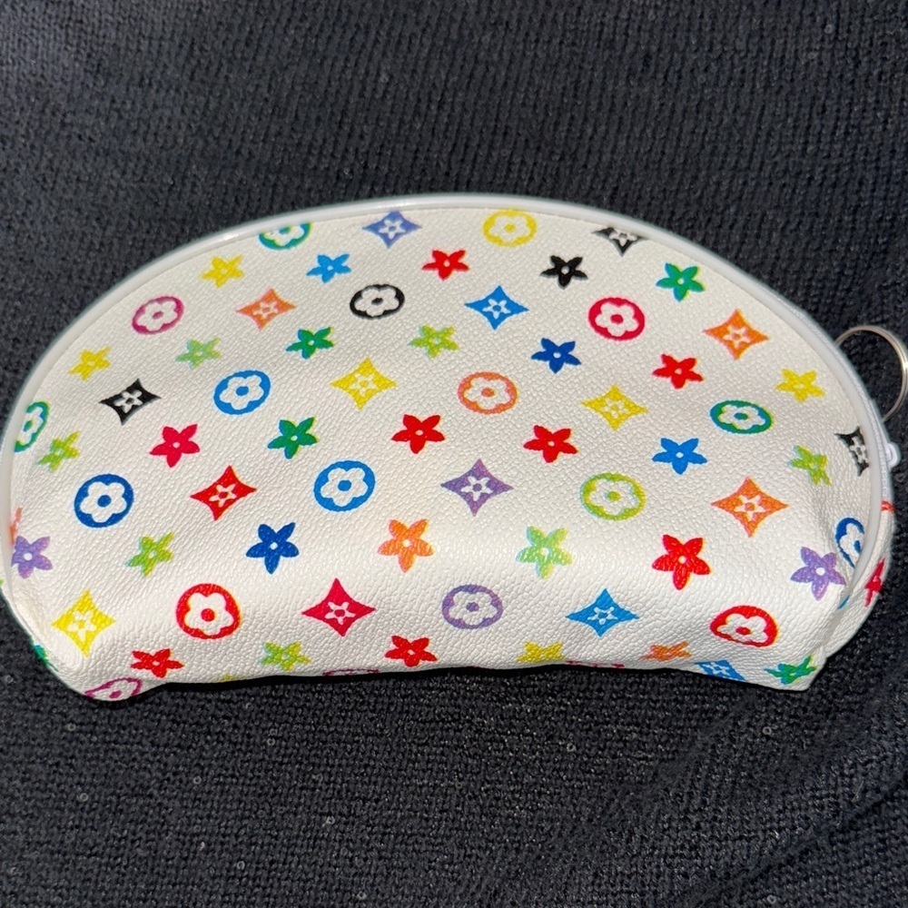 ❤️Colorful Monogram Half-Moon Pouch - Picture 1 of 1